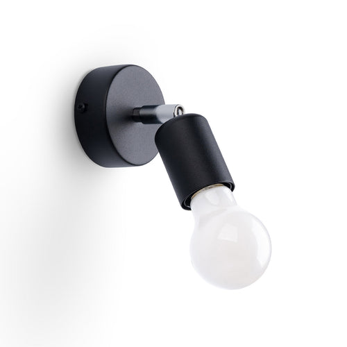 Wandlamp FORNES 1 zwart
