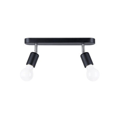 Plafondlamp FORNES 2 zwart