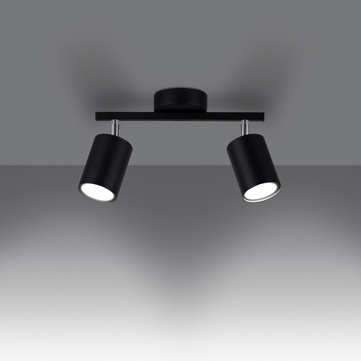Plafondlamp LEMMI 2 zwart