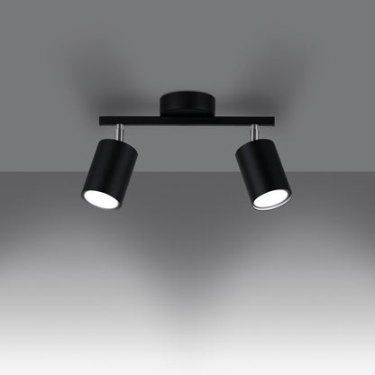 Plafondlamp LEMMI 2 zwart