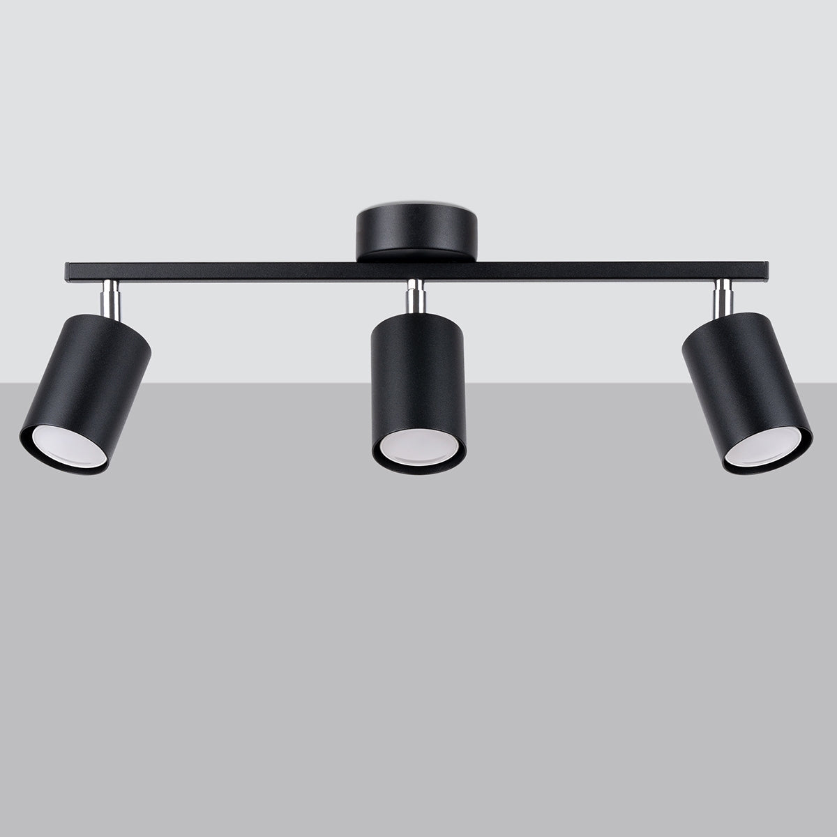 Plafondlamp LEMMI 3 zwart