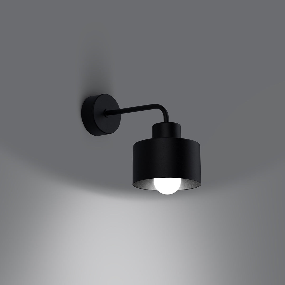 Wandlamp SAVAR 1 zwart