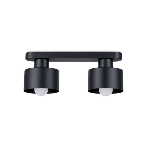 Plafondlamp SAVAR 2 zwart