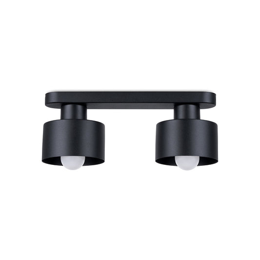 Plafondlamp SAVAR 2 zwart