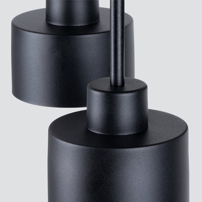 Plafondlamp SAVAR 3 zwart