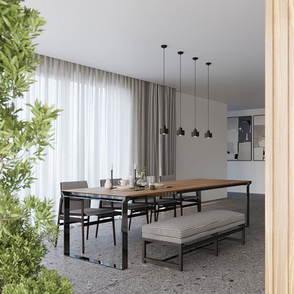 Hanglamp SAVAR 1 zwart