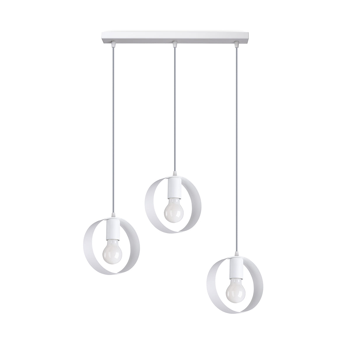 Hanglamp TITRAN 3 biała