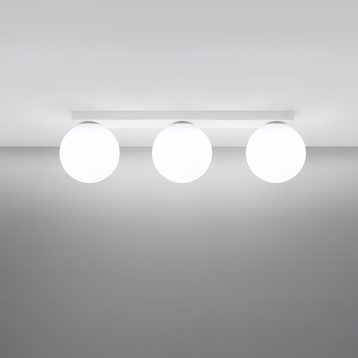 Plafondlamp YOLI 3 wit