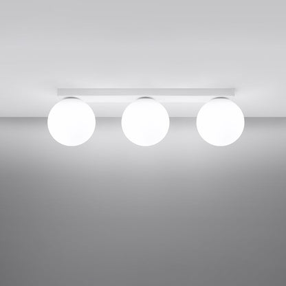 Plafondlamp YOLI 3 wit
