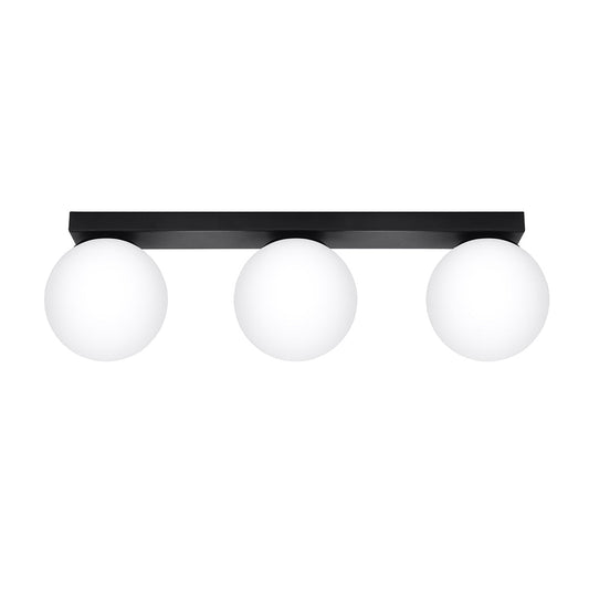 Plafondlamp YOLI 3 zwart