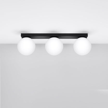 Plafondlamp YOLI 3 zwart