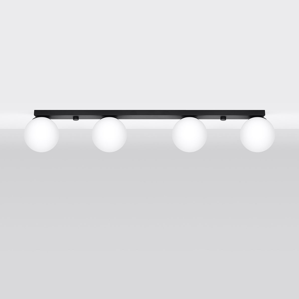 Plafondlamp YOLI 4 zwart