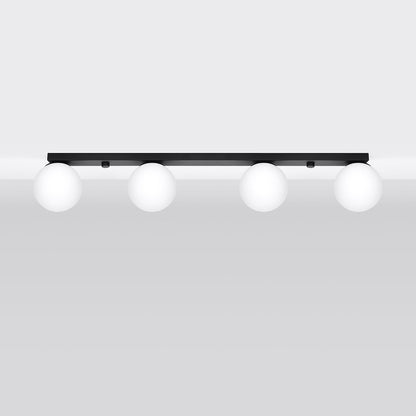 Plafondlamp YOLI 4 zwart