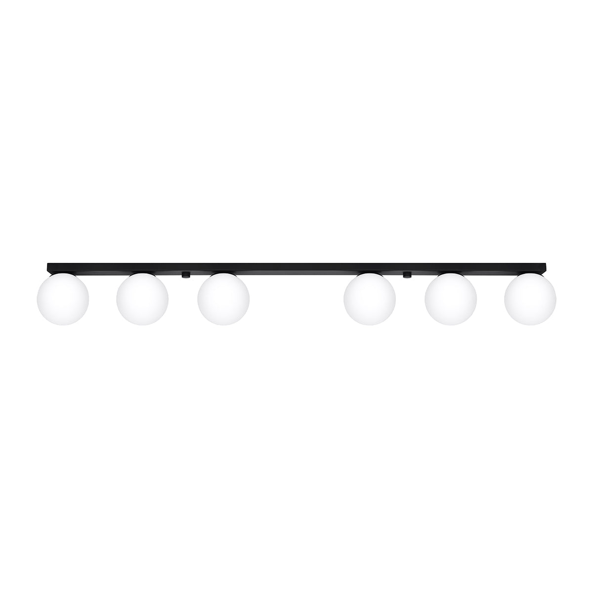 Plafondlamp YOLI 6 zwart