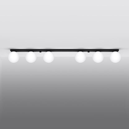 Plafondlamp YOLI 6 zwart