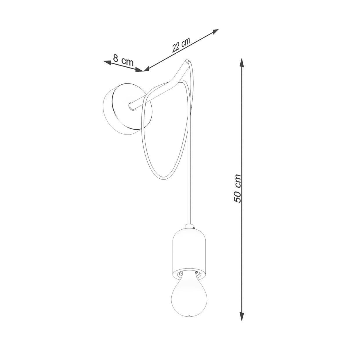 Wandlamp NESO