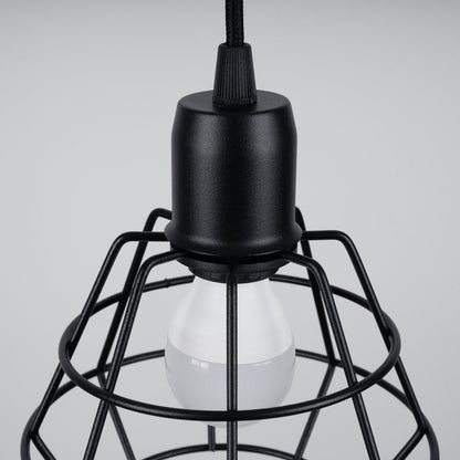 Hanglamp SUBA 3P zwart