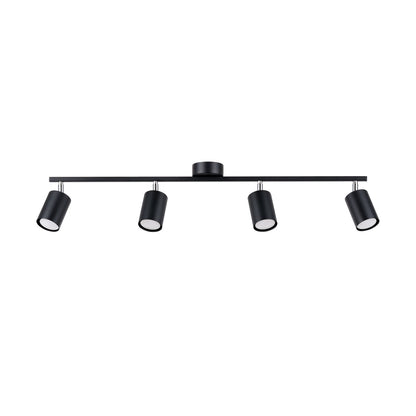 Plafondlamp LEMMI 4L zwart