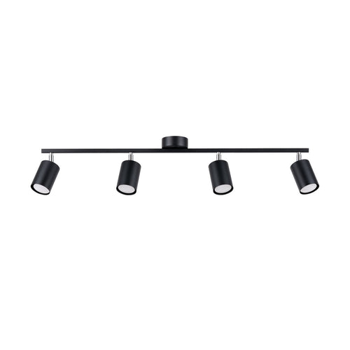 Plafondlamp LEMMI 4L zwart