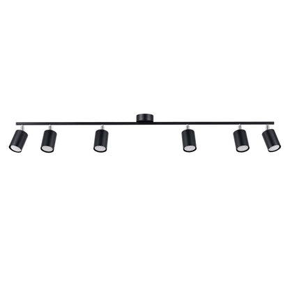 Plafondlamp LEMMI 6L zwart