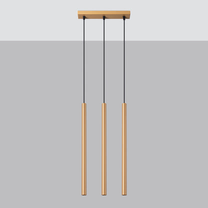 Hanglamp PASTELO 3L goud