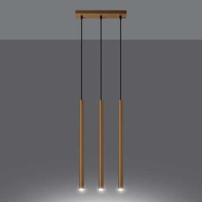 Hanglamp PASTELO 3L goud
