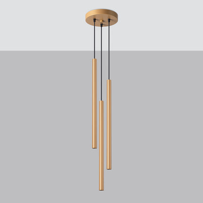 Hanglamp PASTELO 3P goud