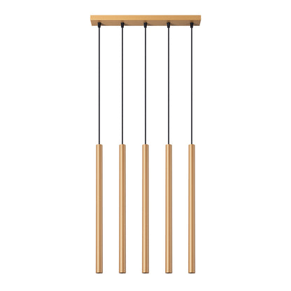 Hanglamp PASTELO 5L goud