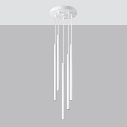 Hanglamp PASTELO 5P wit
