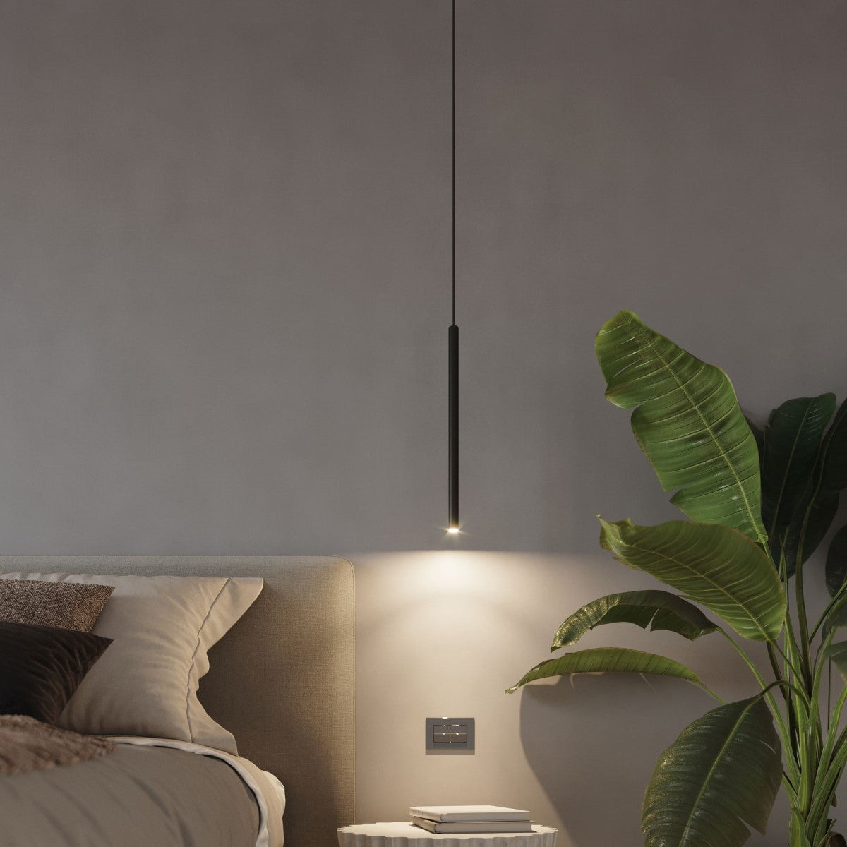 Hanglamp PASTELO 5P zwart