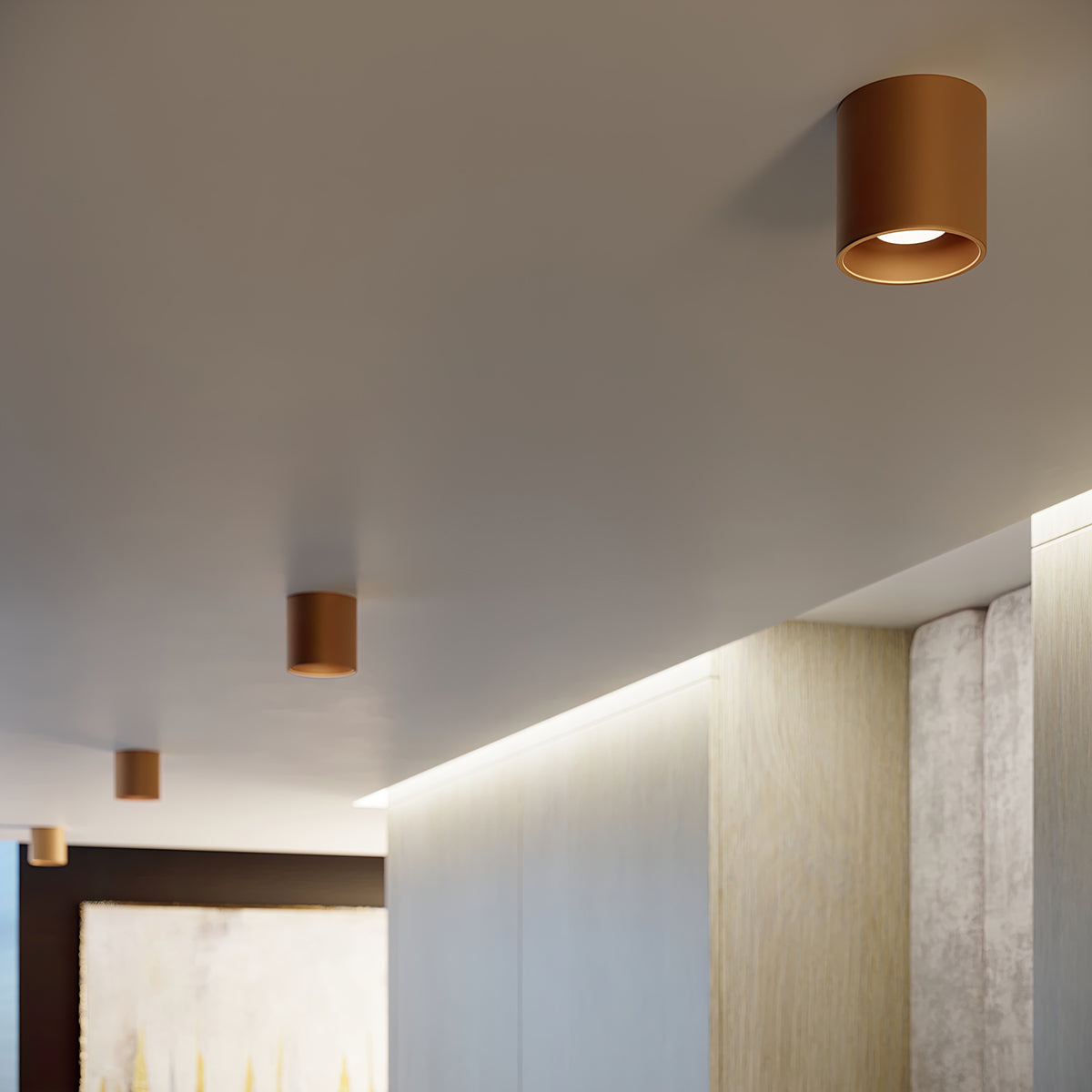Plafondlamp ORBIS 1 goud