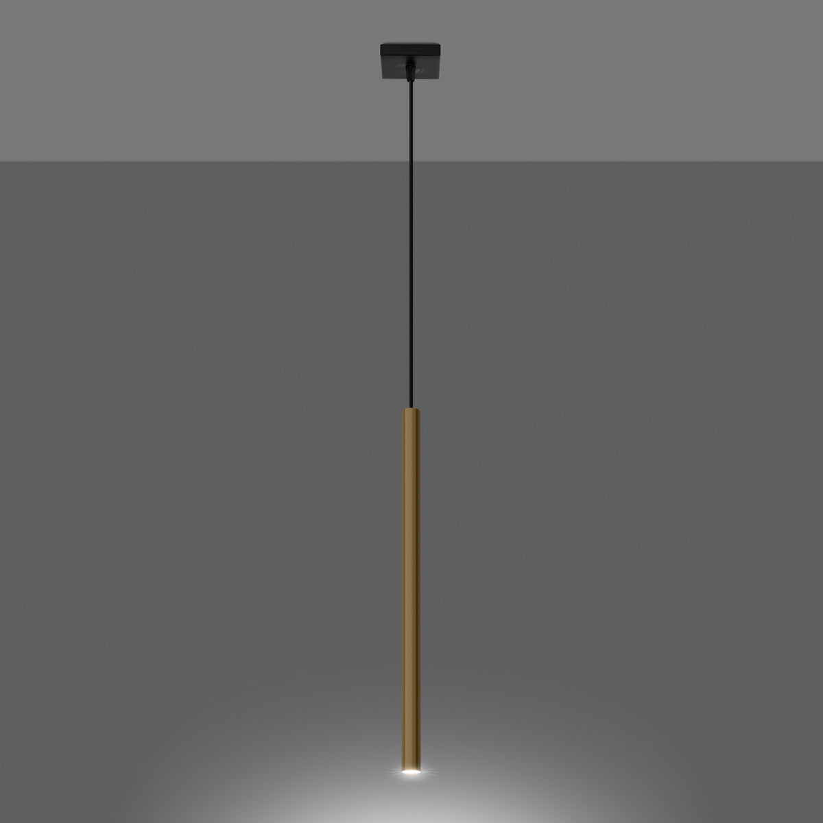 Hanglamp PASTELO 1 gepolijst goud