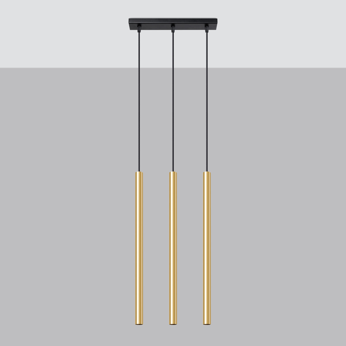 Hanglamp PASTELO 3L goud gepolijst