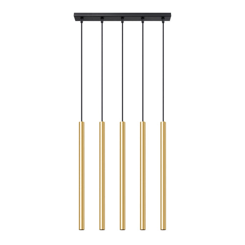 Hanglamp PASTELO 5L goud gepolijst