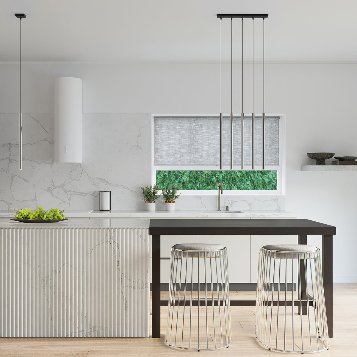 Hanglamp PASTELO 1 chroom