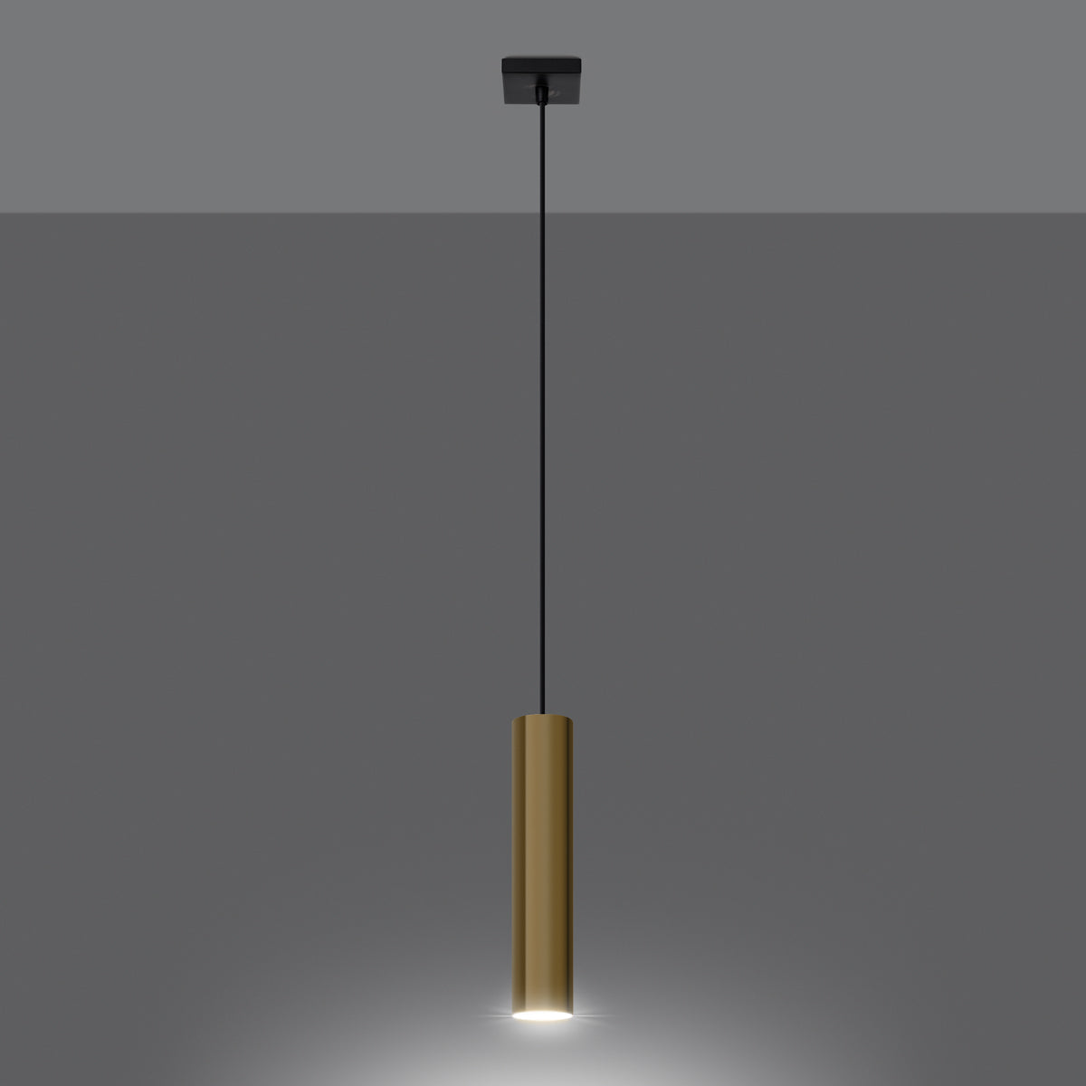 Hanglamp LAGOS 1 gepolijst goud