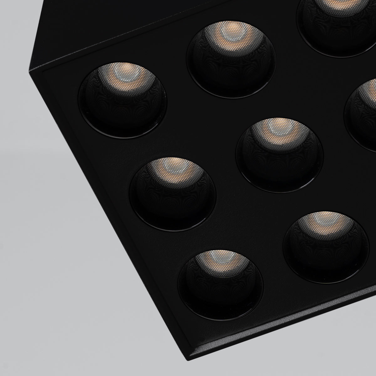 Plafondlamp OZZY zwart LED