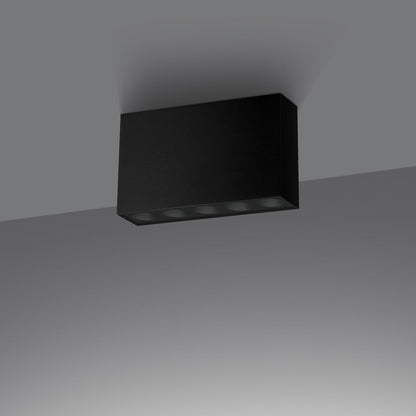 Plafondlamp SOLE zwart LED