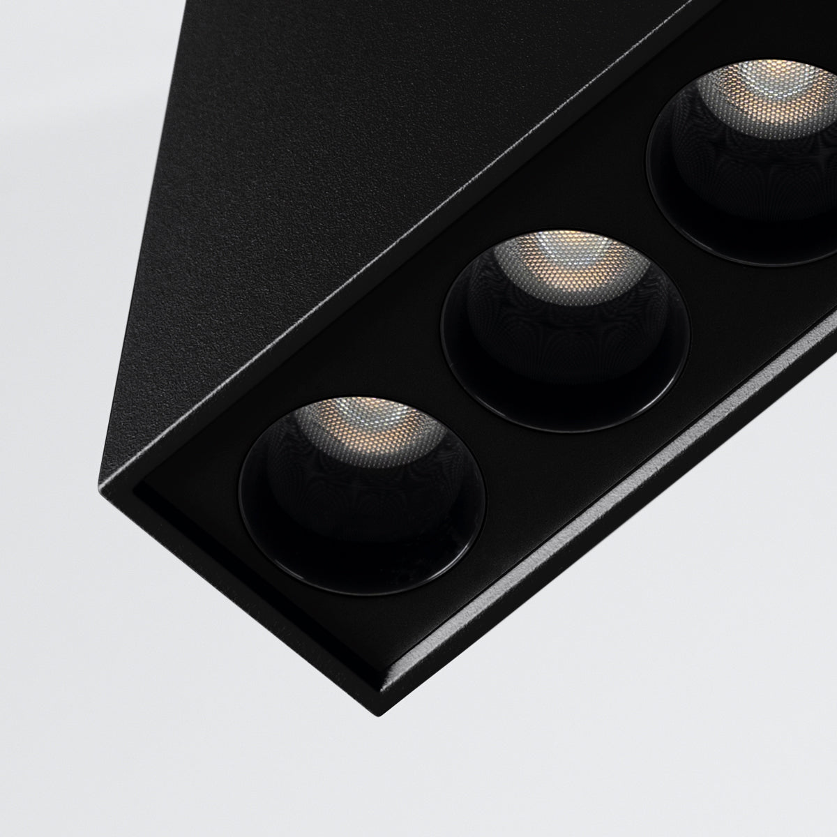 Plafondlamp SOLE zwart LED