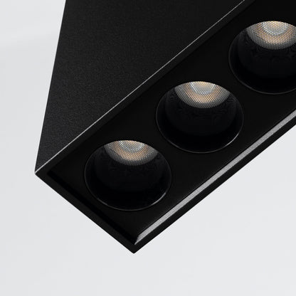 Plafondlamp SOLE zwart LED