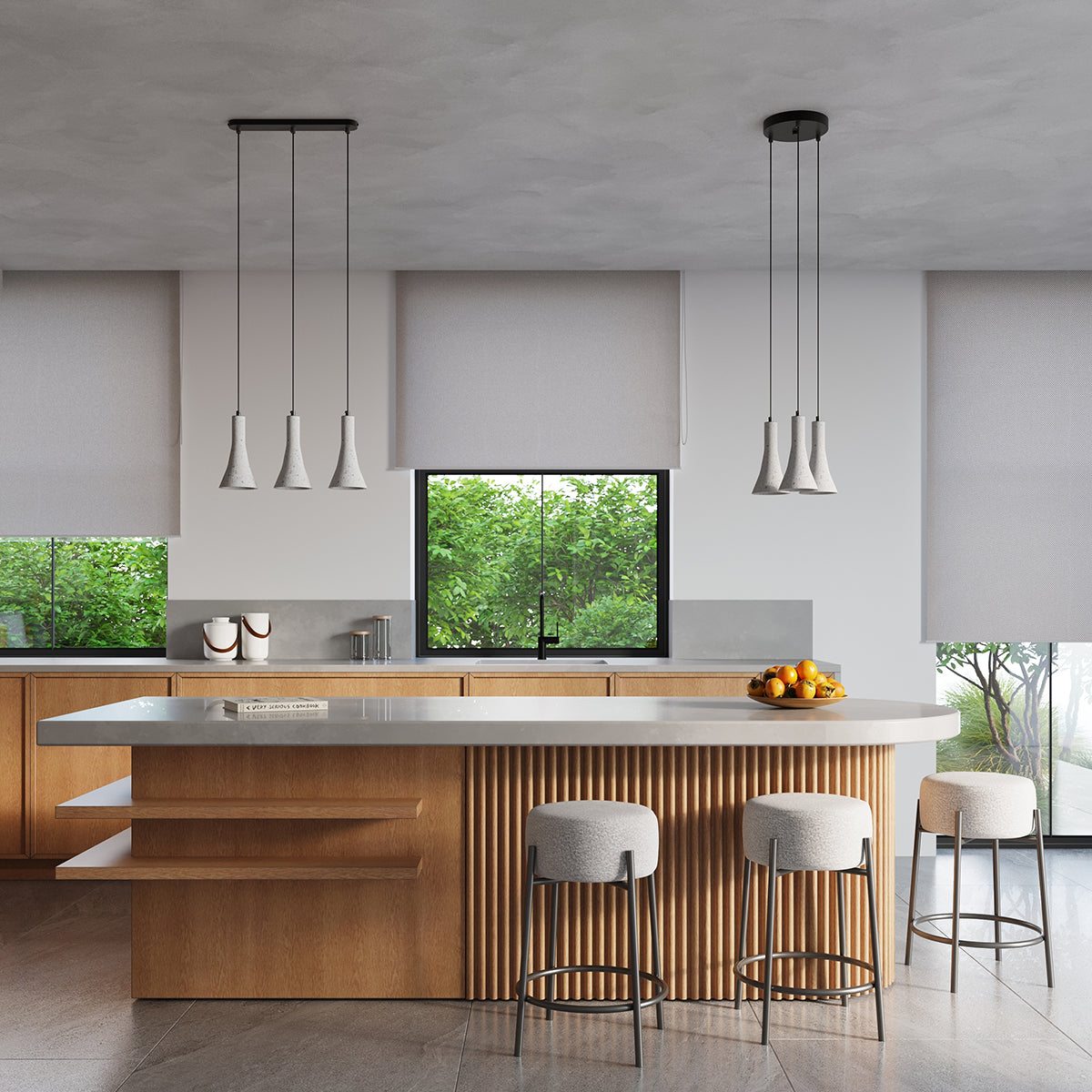Hanglamp REA 2 beton