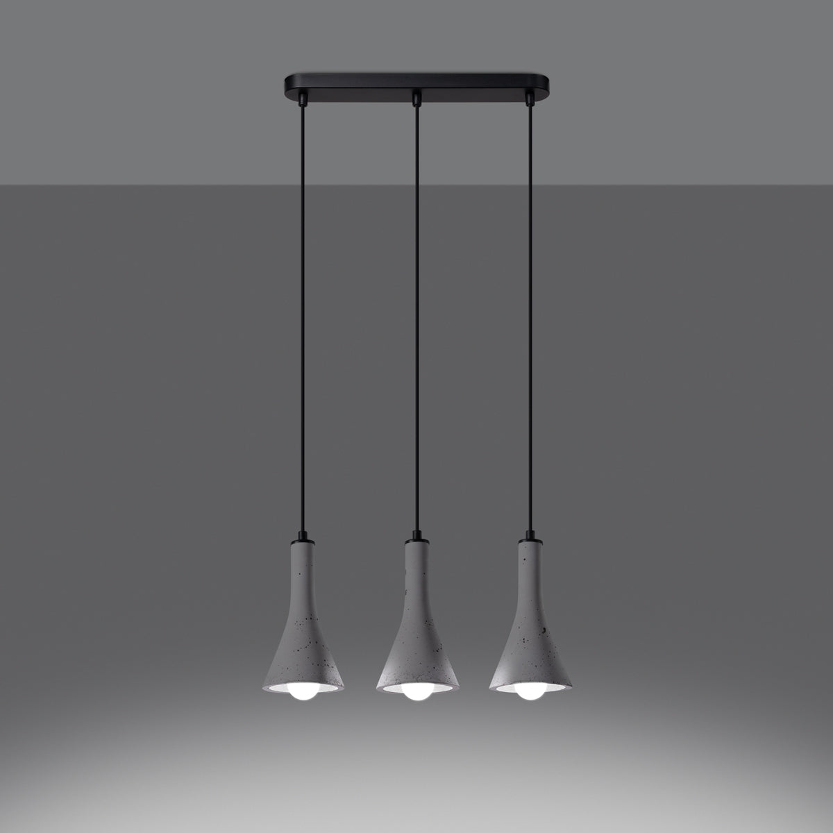 Hanglamp REA 3L beton