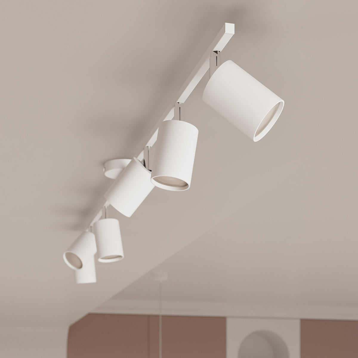 Plafondlamp LEMMI 4L wit
