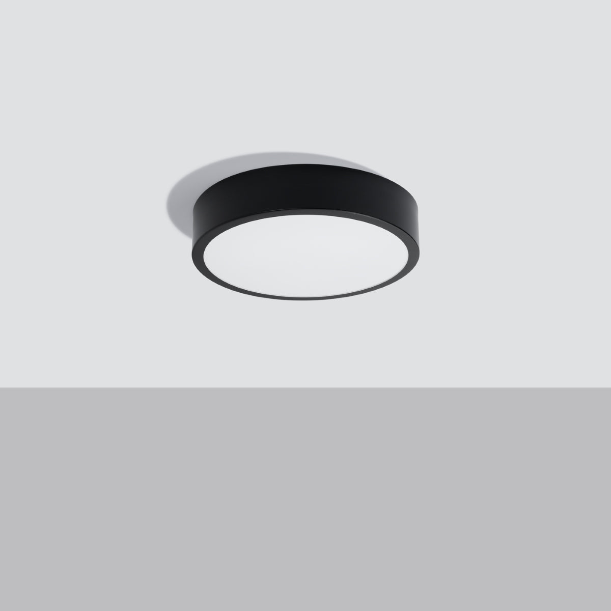 Plafondlamp ONYX 30 zwart LED 3000K