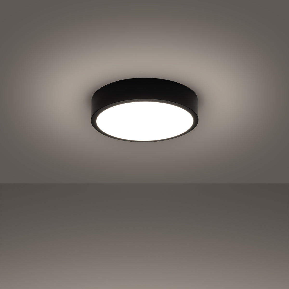 Plafondlamp ONYX 30 zwart LED 3000K
