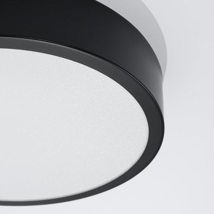Plafondlamp ONYX 30 zwart LED 3000K
