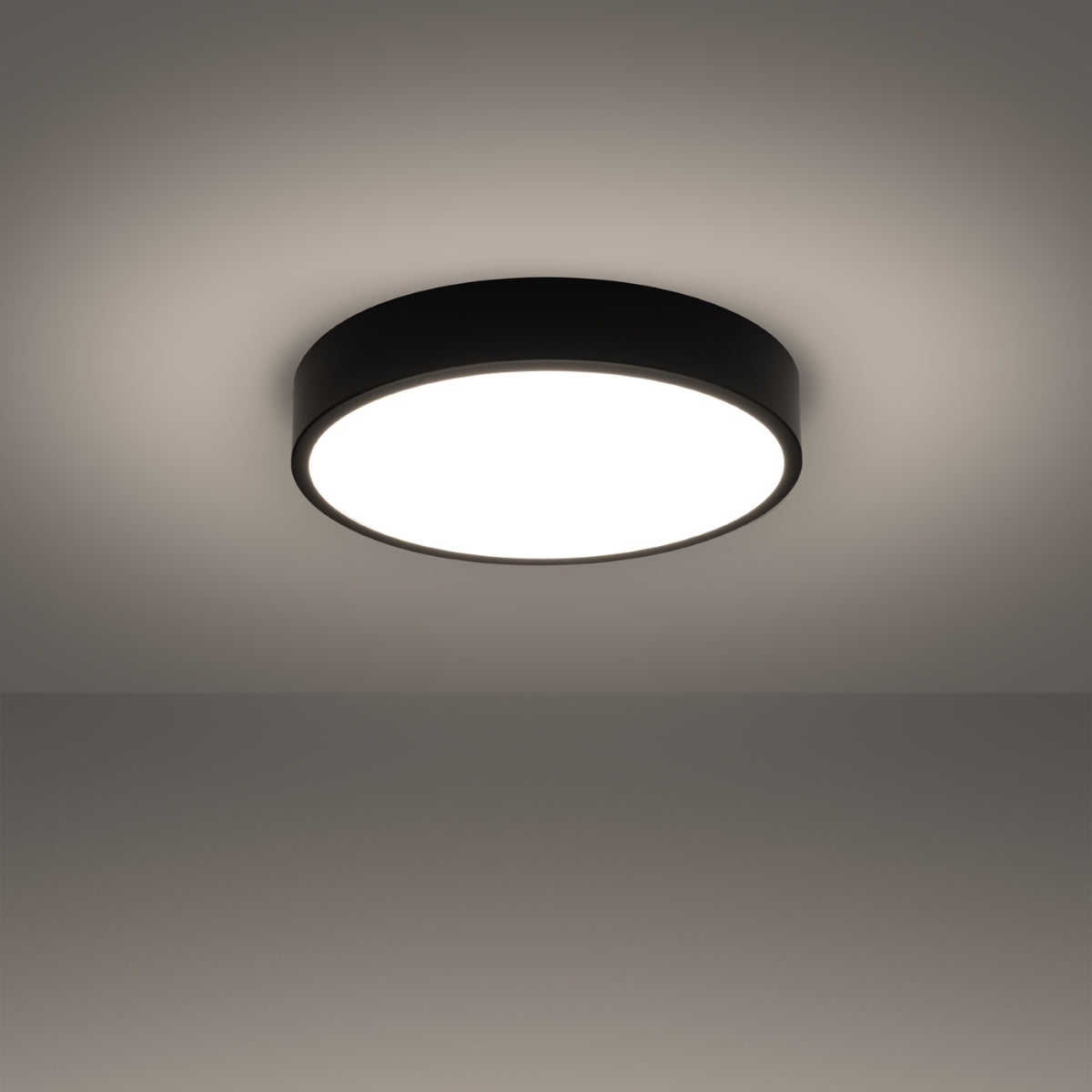 Plafondlamp ONYX 40 zwart LED 3000K