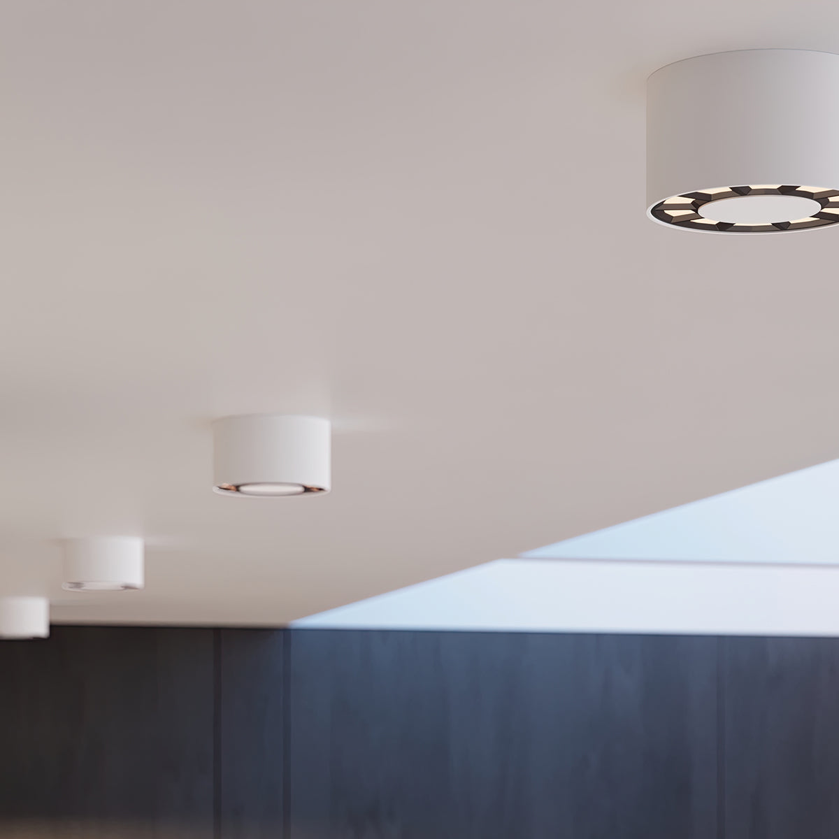 Plafondlamp DIO wit LED