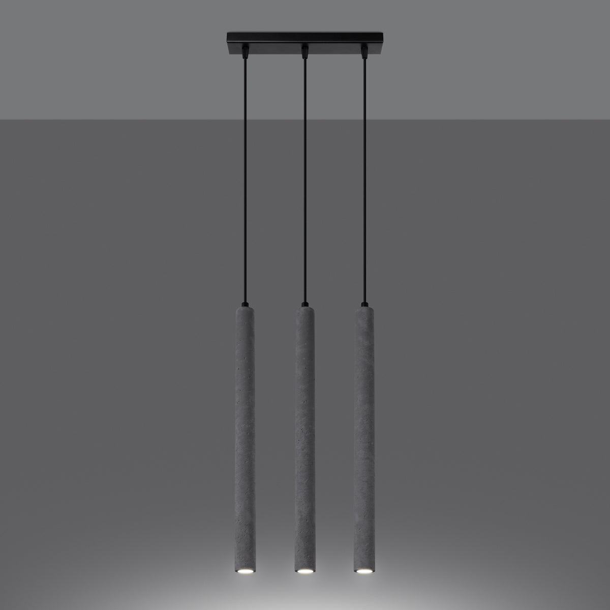 Hanglamp PASTELO 3L beton