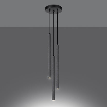 Hanglamp PASTELO 3P beton